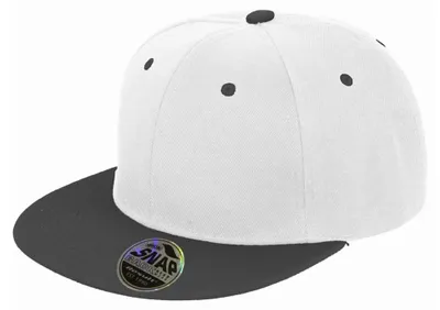 Produktbild von Result Uni Core Bronx Baseball Kappe, 2 Tone FK624 (Einheitsgröße) (Weiß/Schwarz)