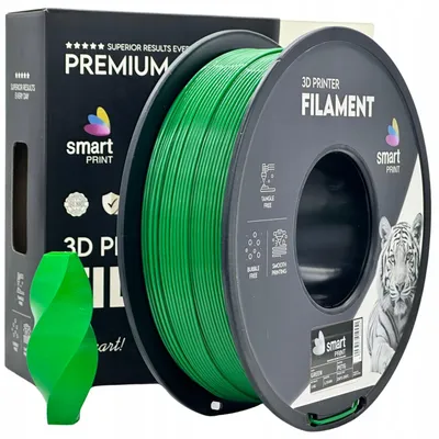 Produktbild von Filament PETG Grün Smart Print, 1,75 mm, 1 kg, für 3D-Drucker