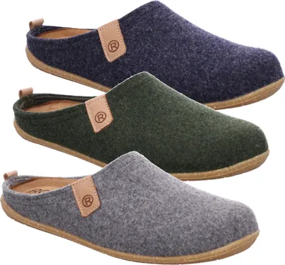 Produktbild von Rohde Herren Hausschuhe Pantoffeln Softfilz Tivoli-H 6920, Größe:41 EU, Farbe:Grau