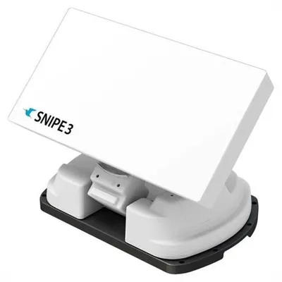 Produktbild von SelfSat Satellitenantenne Twin Snipe V3, für Wohnmobile, verstärkter Kunststoff, 515x201x355mm, DiSEqC 1.0/1.1, automatisches Einfahren in HOME-Position bei Fahrzeugbewegung, 12 voreingestellte Satelliten