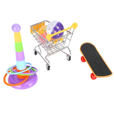 Image de Jouet puzzle perroquet,Perroquet StandingTool,Jouet oiseau de compagnie,Balle jouet perroquet,Petit chariot perroquet,Outil de formation perroquet