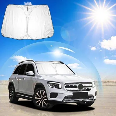 Produktbild von Famanu Sonnenschutz für Autoscheiben - UV-Schutz für Fahrzeug-Innenraum