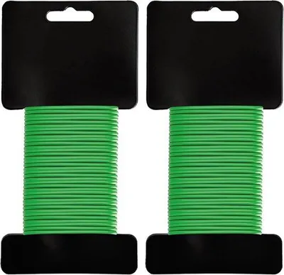 Produktbild von Gartendraht flexibler Twistdraht 20 m grün 2,5 mm