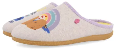 Produktbild von Damen Hausschuhe aus weichem Frottee mit atmungsaktivem Design