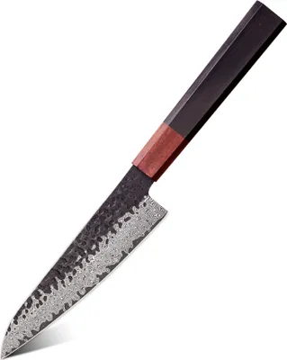 Produktbild von Damast Küchenmesser AO-37380 - Utility/Braun KP37380