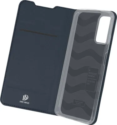 Obrázek produktu pro Pouzdro na Xiaomi Poco M3 - koženka - Dux Ducis Flip Flap Sleeve - tmavě modré