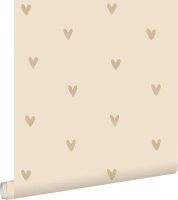 Obrázok produktu pre ESTAhome tapeta srdcia béžová 53 cm x 10,05 m