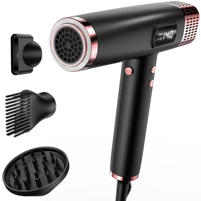 Produktbild von MESCOMB Ionen Haartrockner Föhn 110.000 U/min, Brushless Motor, 1875W Schnelltro