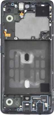 Produktbild von Mittelrahmen Bezel Samsung Galaxy A51 5G Schwarz Middle Frame Rahmen Ersatzteil
