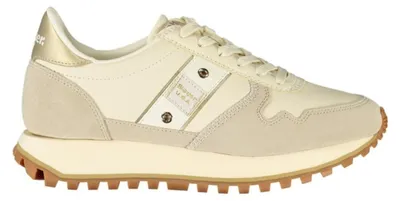 Produktbild von Blauer Beige Damen Sportschuhe