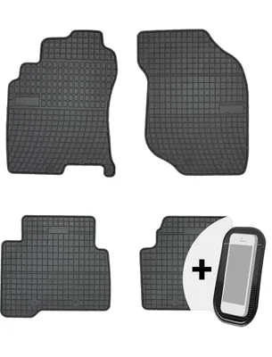 Immagine prodotto di Tappetini in gomma per auto Tappetini per auto set da 4 pezzi - per Nissan X-Trail I 2001-2008