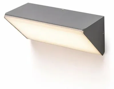Immagine prodotto di ANDANTE lampada da parete in acrilico opaco antracite 230V LED 21W IP65 3000K