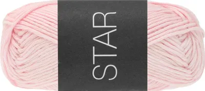 Produktbild von Lana Grossa STAR 50 g klassisches Topflappengarn 100 % Baumwolle 90 m Farbe 103 - Rosé