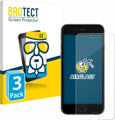 Produktbild von 3x BROTECT Schutzglas für Apple iPhone 6S Schutzfolie Panzer Folie Glas Display Schutz klar