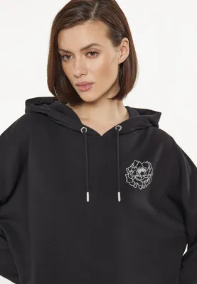Produktbild von ALBEE damen kapuzenpullover - schwarz, L