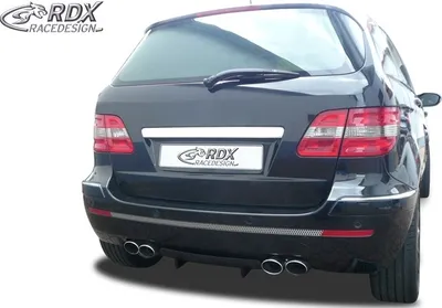 Produktbild von RDX Racedesign Diffusor für Mercedes B-Klasse T245 2005-2011 Spoiler Downforcer
