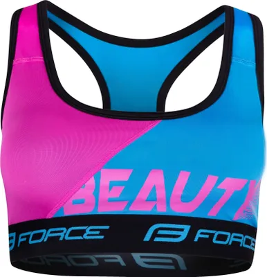 Produktbild von FORCE Sport BH BEAUTY. blau-rosa %%% * : Größe - S Größe: S