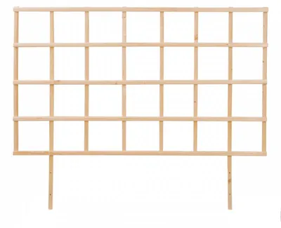 Image de Treillis pour carrés potagers naturel L - L 3,8 x l 118,2 x H 84,9 cm - Beige