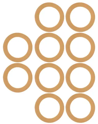 Image de Kit de 10 joints en caoutchouc, pièces de rechange de dimensions 68 x 48 x 0,8 mm