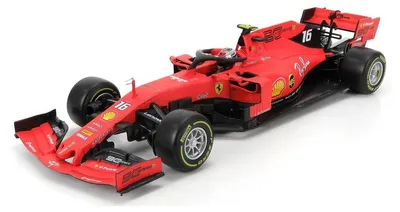 Produktbild von Bburago Ferrari F1 SF90 Charles Leclerc 2019 (Maßstab 1:18) Modell Auto Formel 1
