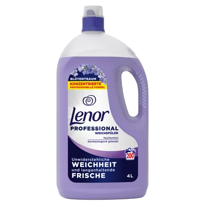 Produktbild von LENOR Professioneller Weichspüler 4l Blütentraum 200WL
