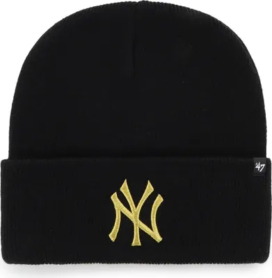 Produktbild von 47 Brand Wintermütze - HAYMAKER Metallic NY Yankees schwarz