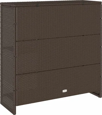 Zdjęcie produktu dla Szafka do przechowywania Brązowy 100 x 36 x 102 cm rattan