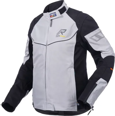 Produktbild von Rukka Airgobina Damen Motorrad Textiljacke, hellgrau/schwarz, 44