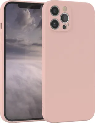 Produktbild von EAZY CASE - TPU Hülle für Apple iPhone 12 Pro Max, TPU Case stoßfeste Handyhülle, weiches Cover mit Kameraschutz, Silikonhülle in Rosa