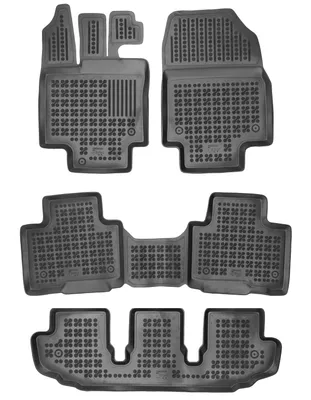 Image de Tapis de sol caoutchouc Toyota Highlander 2020-2024 (7 seats)