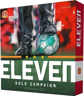 Produktbild von Eleven Solo Campaign - Brettspiel - ENG Edition