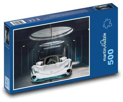 Obrázek produktu pro Puzzle 500 Sportovní auto v garáži - martinpuzzle