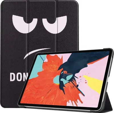 Produktbild von Mobigear Tri-Fold iPad Air 5 (2022) Hülle Klapphülle - Do Not Touch