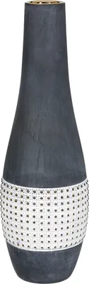 Immagine prodotto di Gilde Kegelvase, "Brooklyn", Keramik, anthrazitfarben, VE 2, H. 41 cm, D. 13 cm 34765