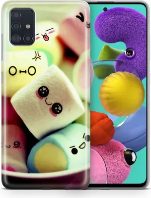 Produktbild von Handyhülle für Samsung Galaxy Schutz Case Cover Bumper Etui Schale Ultra Dünn, Modell:Samsung Galaxy S20 Ultra, Motiv auswählen:Marshmallows