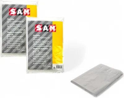 Immagine prodotto di Lamina per pavimenti Sam/foglio di copertura 4 x 4 metri - confezione valore 2 pezzi