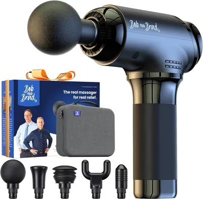 Produktbild von Massagepistole, Muskel with 4000-mAh-Akku, 3200rpm und 10 mm Amplitude, Perkussions Massage Pistole mit USB-C-Ladung, Geschenk für Männer und Frauen