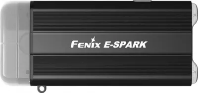 Produktbild von Fenix ESPARKBK, Schlüsselanhänger-Blinklicht, Schwarz, Tasten, Ladend, IP24, LED