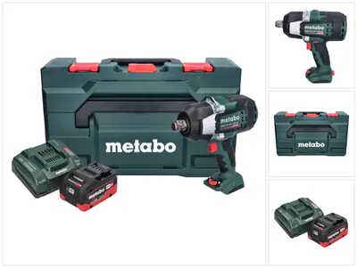 Produktbild von Metabo SSW 18 LTX 1750 BL Akku Schlagschrauber 18 V 1750 Nm 3/4" Brushless + 1x Akku 5,5 Ah + Ladegerät + metaBOX