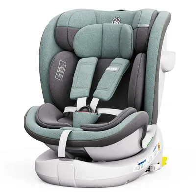 Produktbild von Daliya® ROTAZIONE i-Size 360° Kindersitz, ISOFIX & Top-Tether, ab Geburt 40–150 cm (Babyschale bis Kinderautositz), 5-Punkt-Gurt, mitwachsend, 0–36 kg