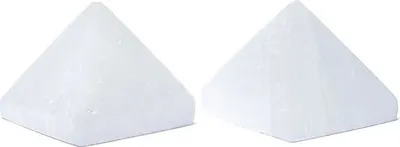 Produktbild von Selenit Pyramide -- ±5cm online bestellen
