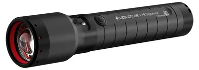 Produktbild von Ledlenser P7R Signature Taschenlampe Charcoal, bis 2500 Lumen, bis 340m Leuchtweite, IP68, bis 80 Std Laufzeit, USB-C