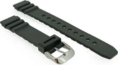 Produktbild von Casio Uhrenarmband 10661724 Resin schwarz MDV-10-1A2V