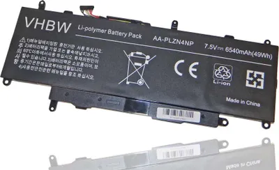 Produktbild von vhbw Akku kompatibel mit Samsung ATIV XQ700T1C-A52 Notebook (6540 mAh, 7,5 V, Li-Polymer)