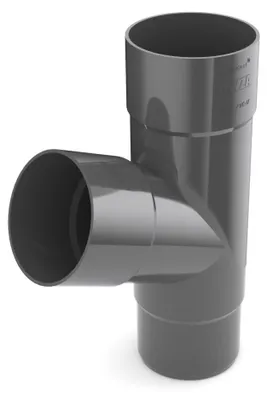 Immagine prodotto di BRYZA, gomito di raccordo in plastica, diametro 110 mm, colore antracite RAL 7021
