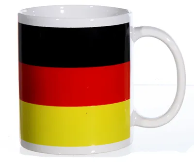 Produktbild von Kaffeebecher mit Deutschland-Design und Fußball-Weltmeisterschafts-Thema