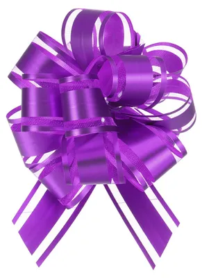 Organza-Schleifen, 15 Stück, 10 cm, lila, für Geschenke & Deko