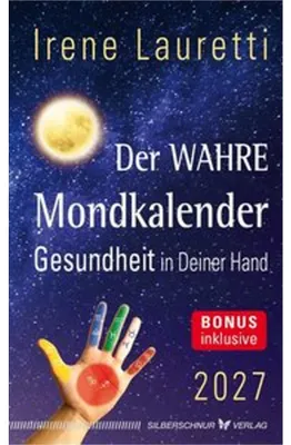 Obrázok produktu pre Mondkalender 2027 mit Tagesorgan, Energetisierungsfarben und Tonarten zum Fingerumfassen