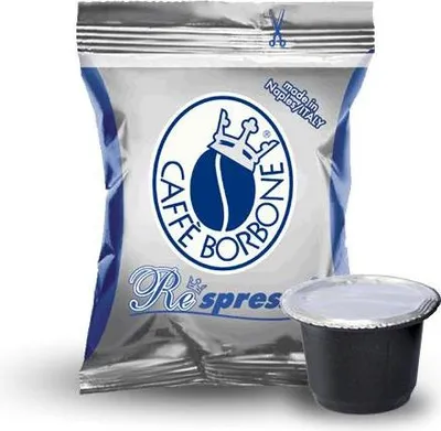 Produktbild von Caffè Borbone Blue blend, Kaffeekapsel, Kaffee, Nespresso, 1 Tassen, 5 g, 10 Stück(e)