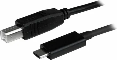 Immagine prodotto di StarTech.com Cavo da USB-C a USB-B - M/M - 1 m (3 piedi) - USB 2.0